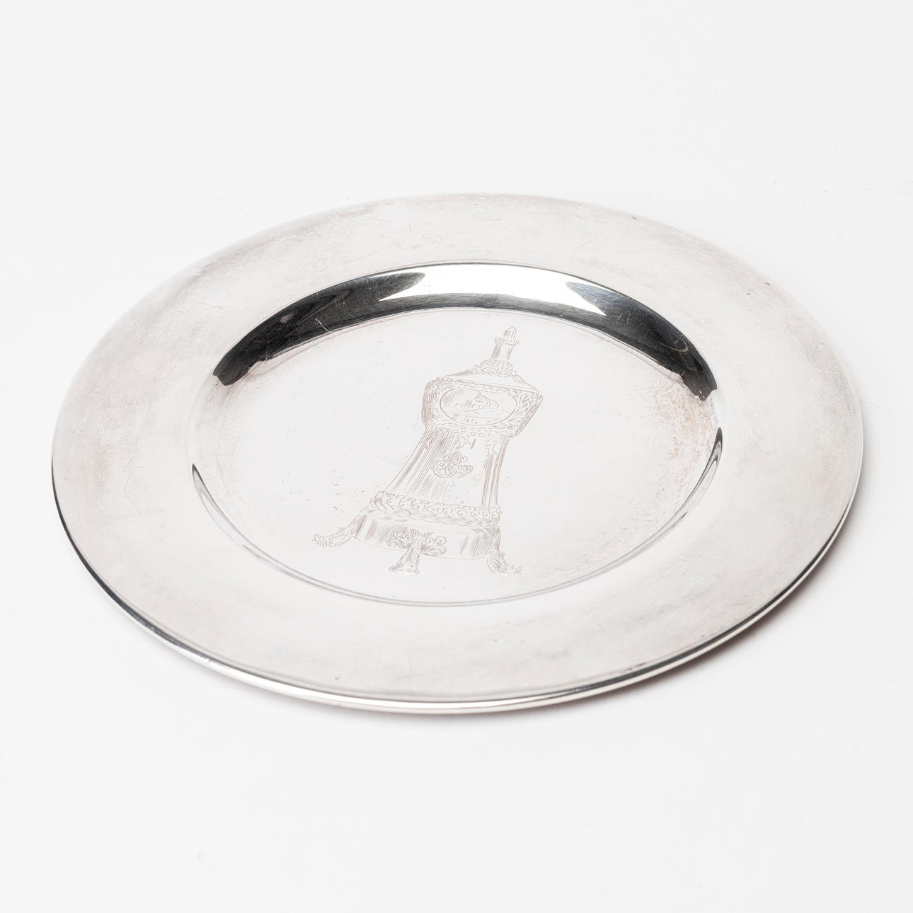 A silver platter, CG Hallberg, 1934.