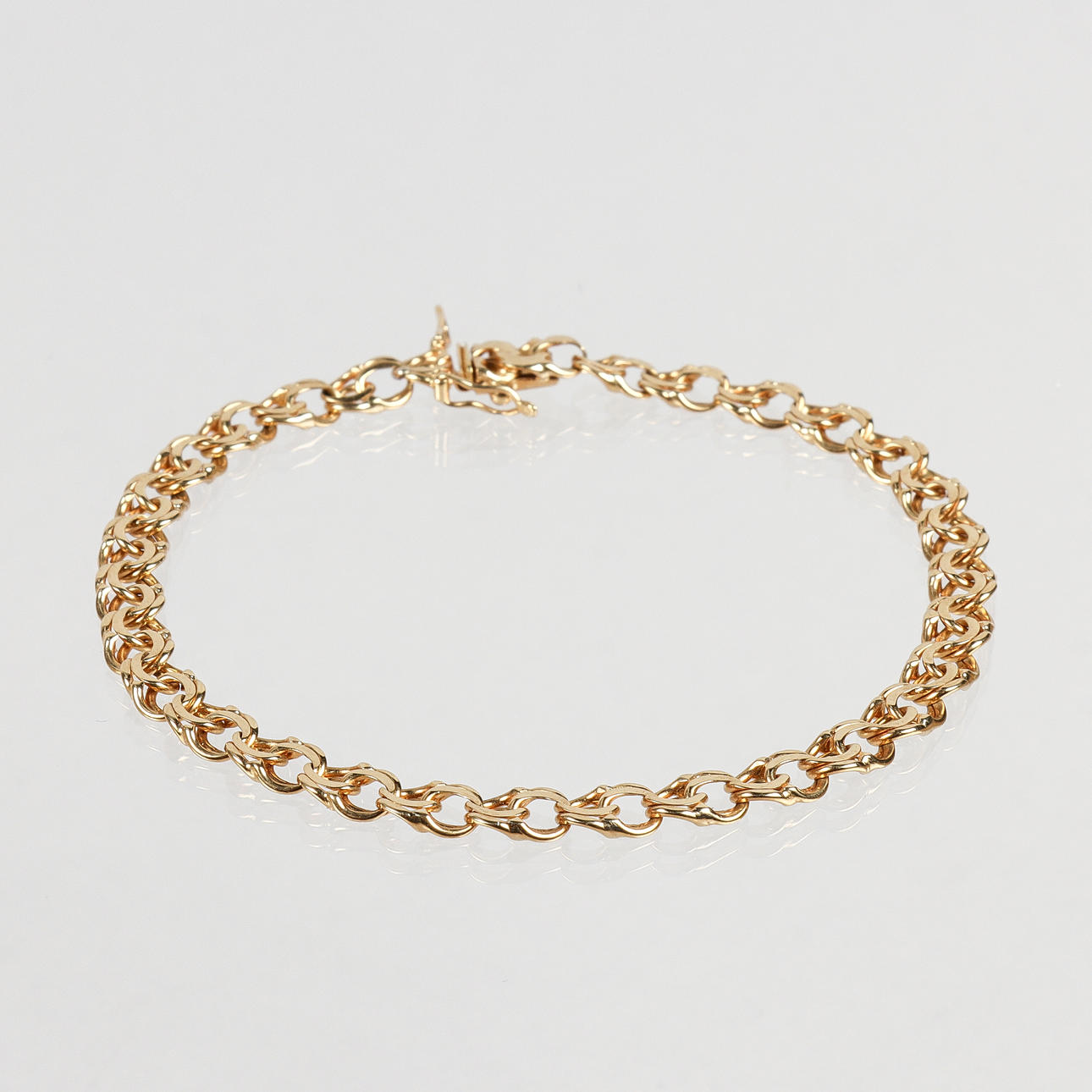 BRACELET Bismarck, 18k gold.