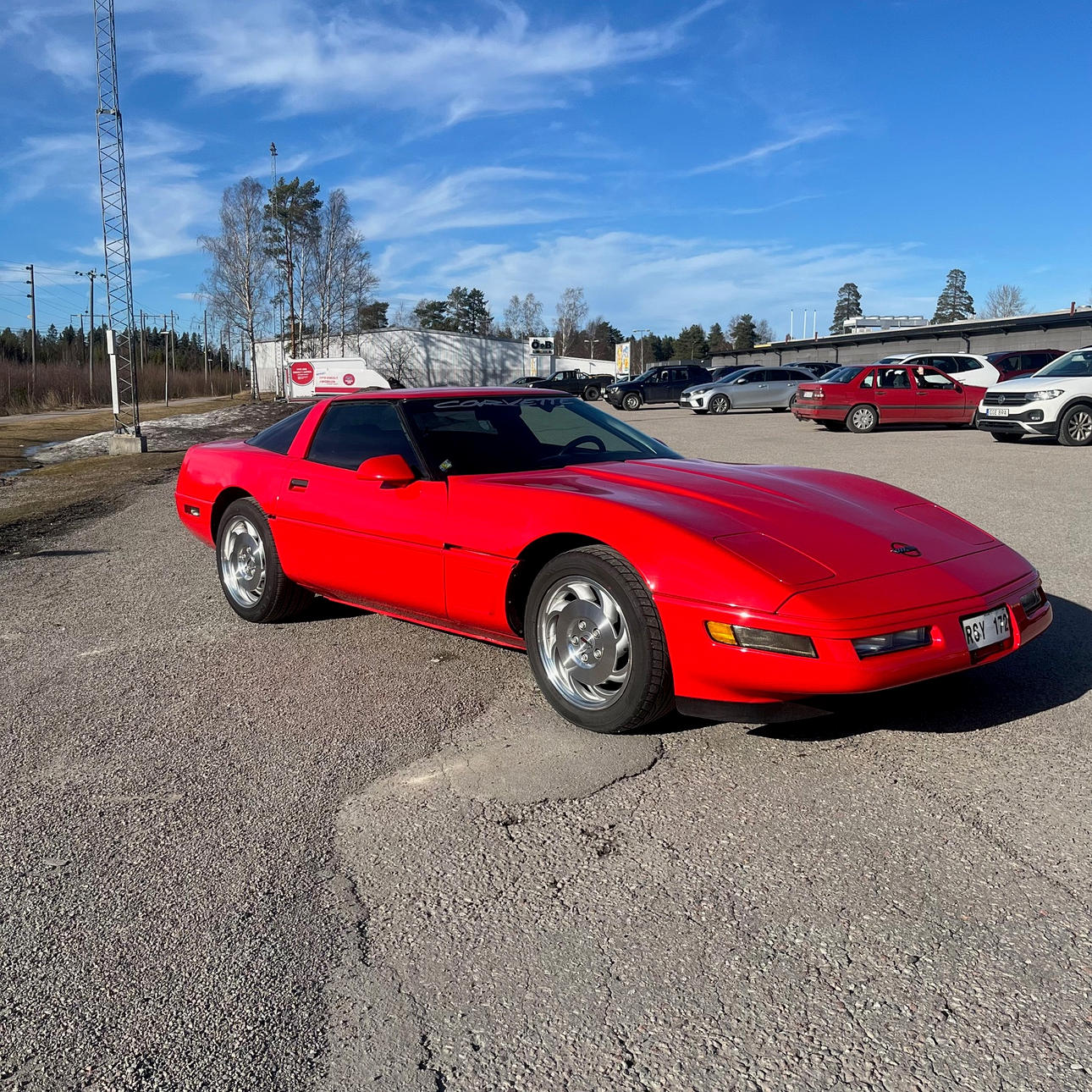 1996 Chevrolet Corvette C4 facelift.
