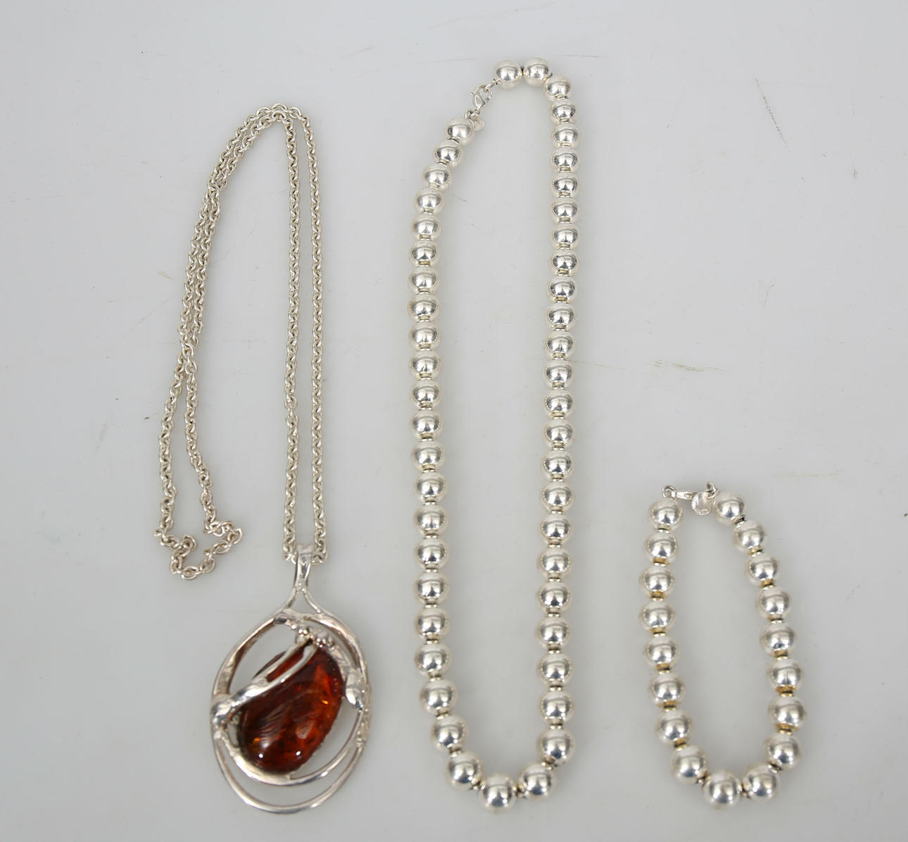 SMYCKEN, silverplätering, 3 delar, 1900-talets andra hälft.