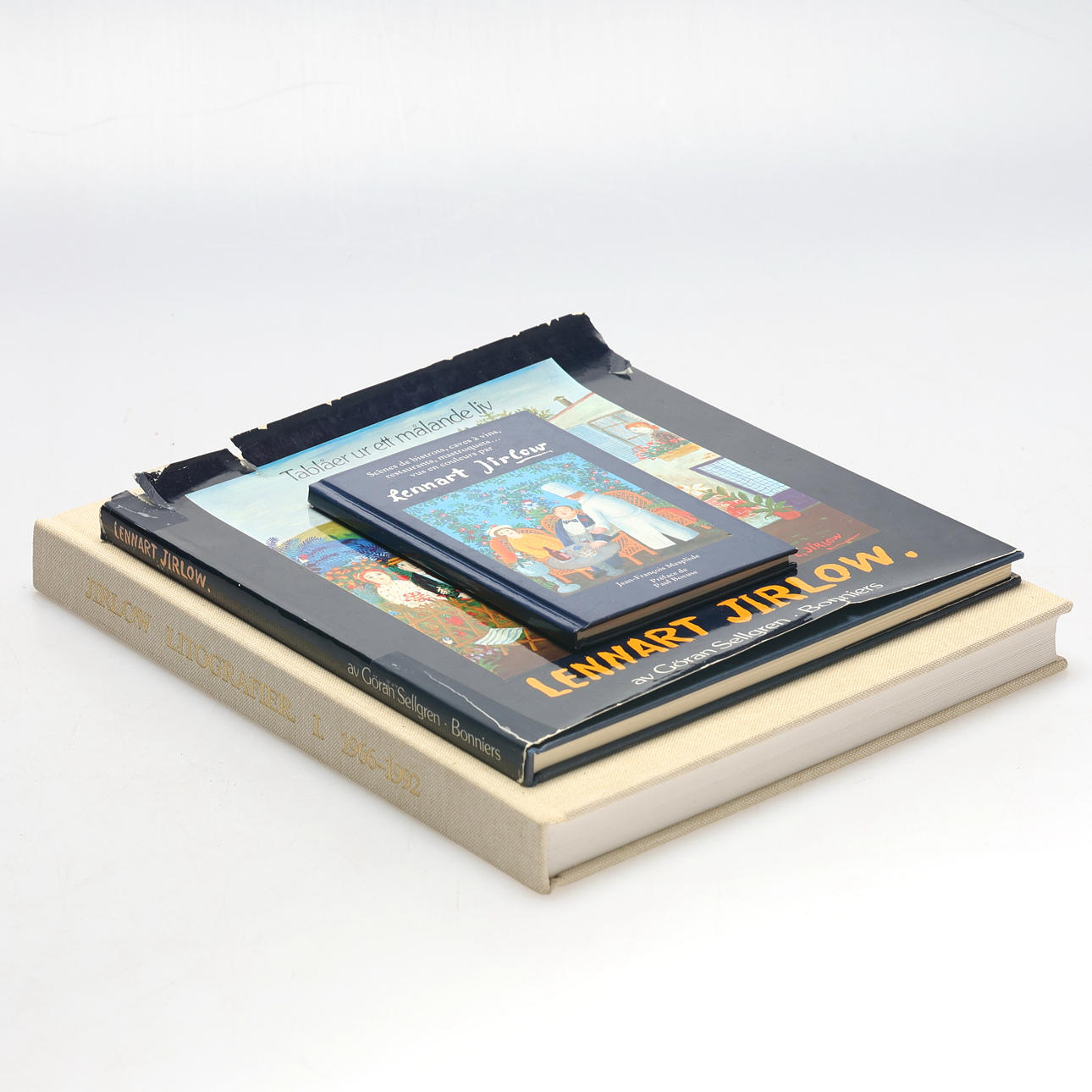 LENNART JIRLOW, 3st böcker.
