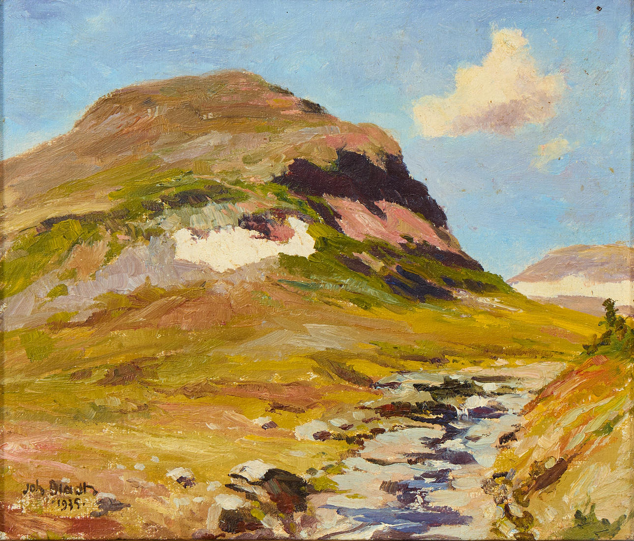 JOHAN BLADH. Landscape.