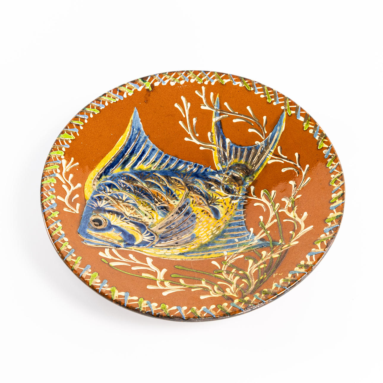 BOWL, earthenware, Italy.
