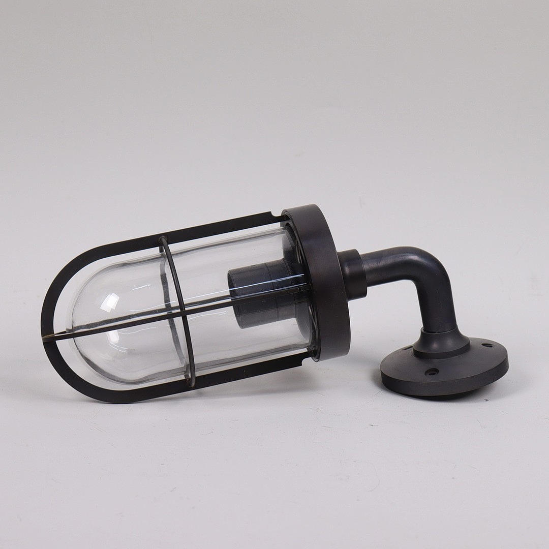 WALL LAMP, “Docklight”, Tekna, Holland, nautical grid model.