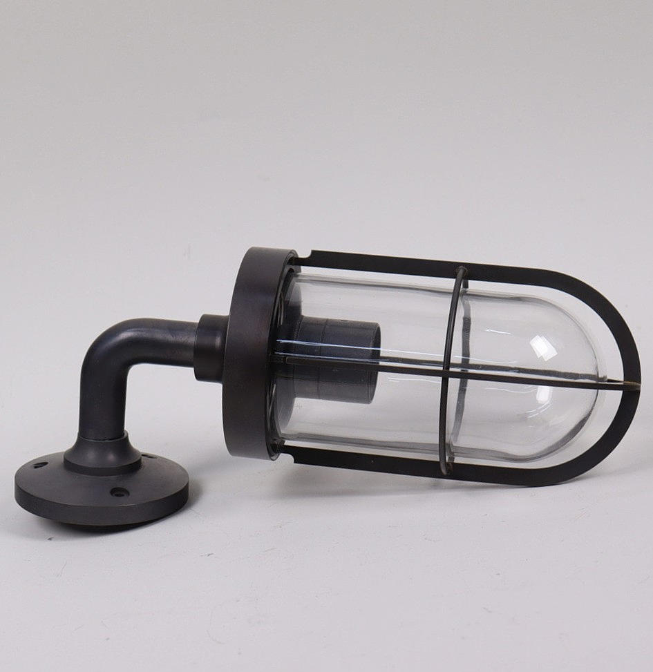 WALL LAMP, “Docklight”, Tekna, Holland, nautical grid model.