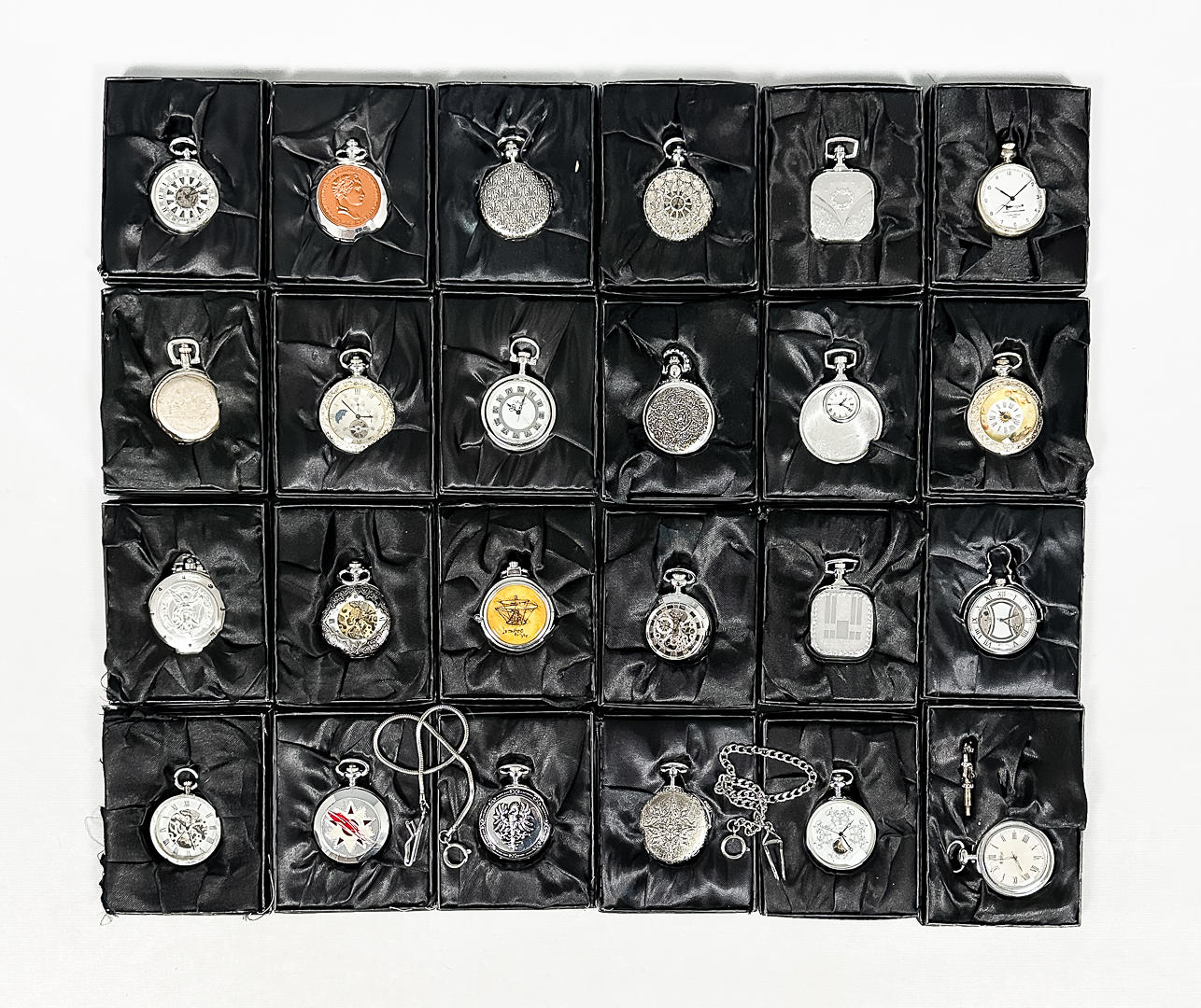 24 pocket watches, Heritage Collection.