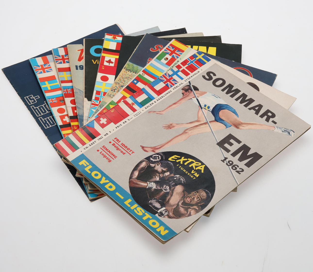 OS & VM MAGASIN, 9 st, 1960-72.