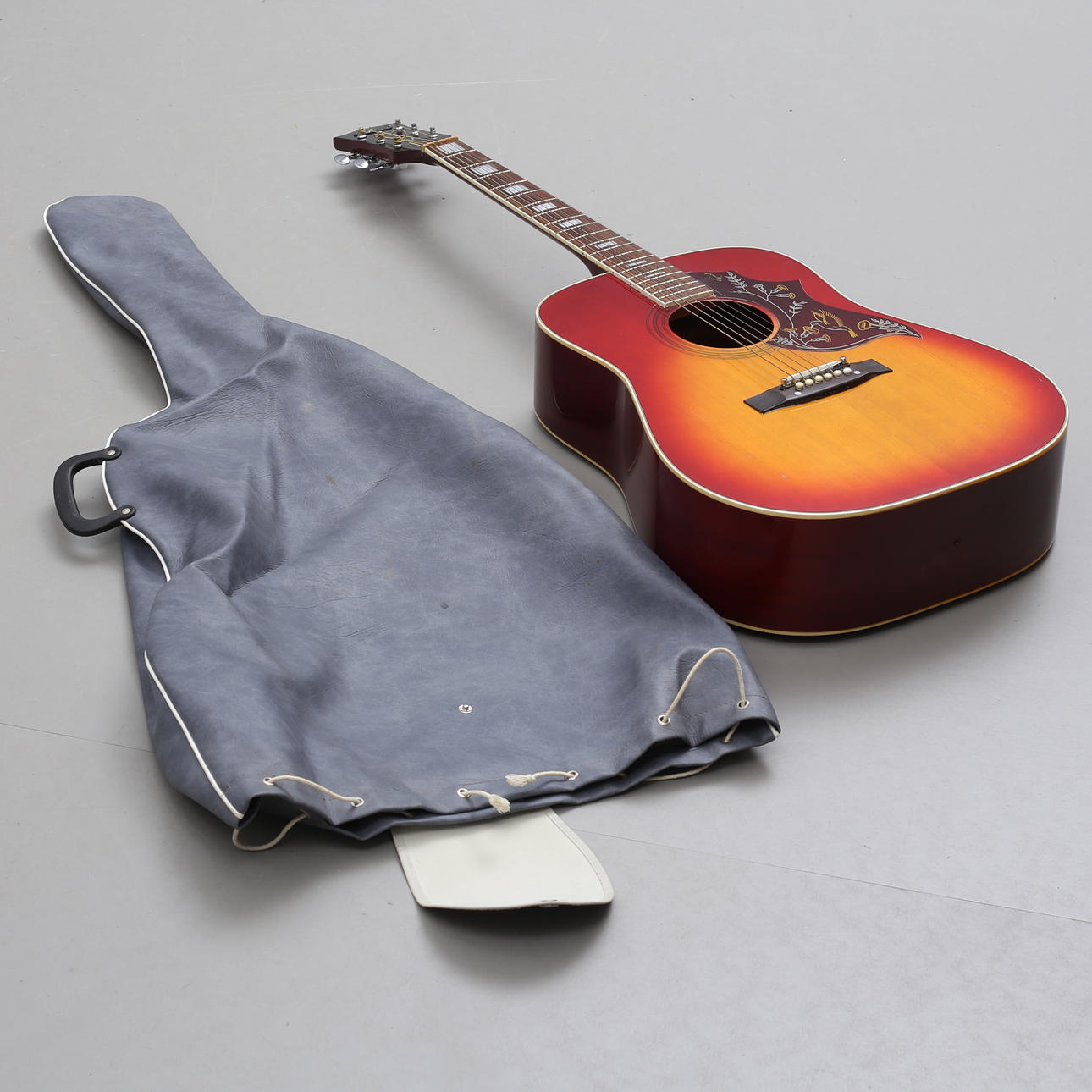 AKUSTISK GITARR, "Sigma", modell SG 5, Levin.