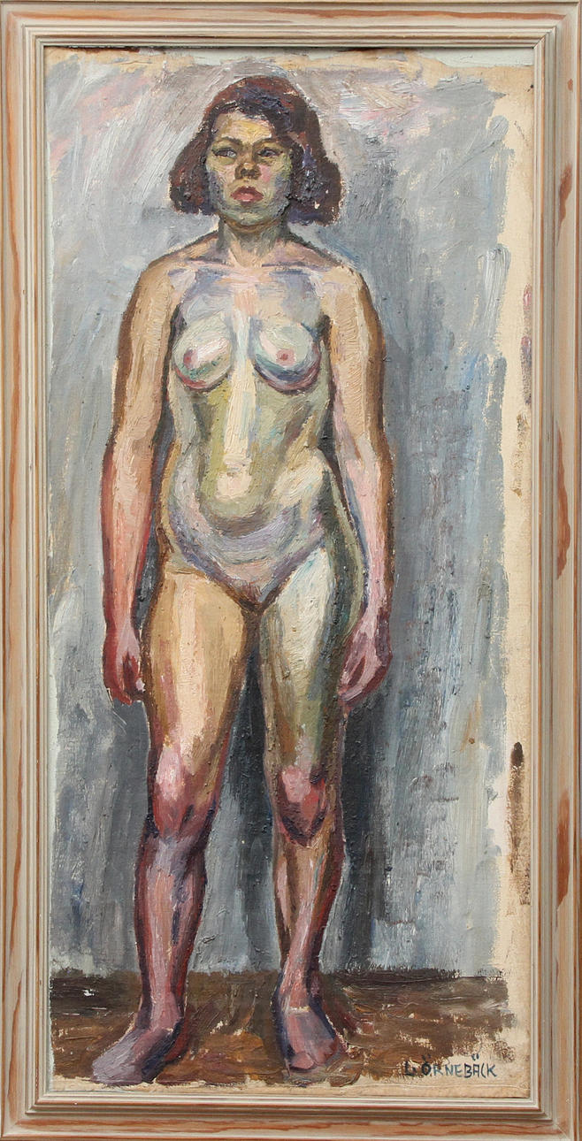 LENNART ÖRNEBÄCK. OIL, on panel, signed.