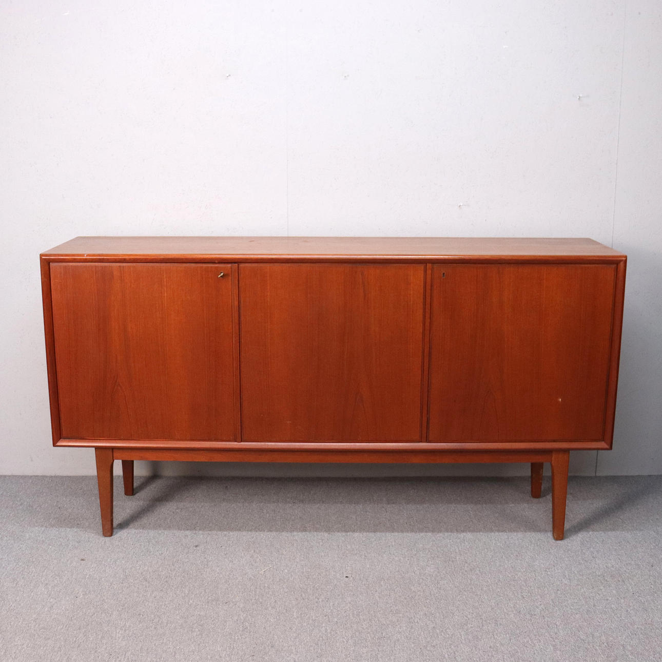 A teak sideboard, mid 20th century.