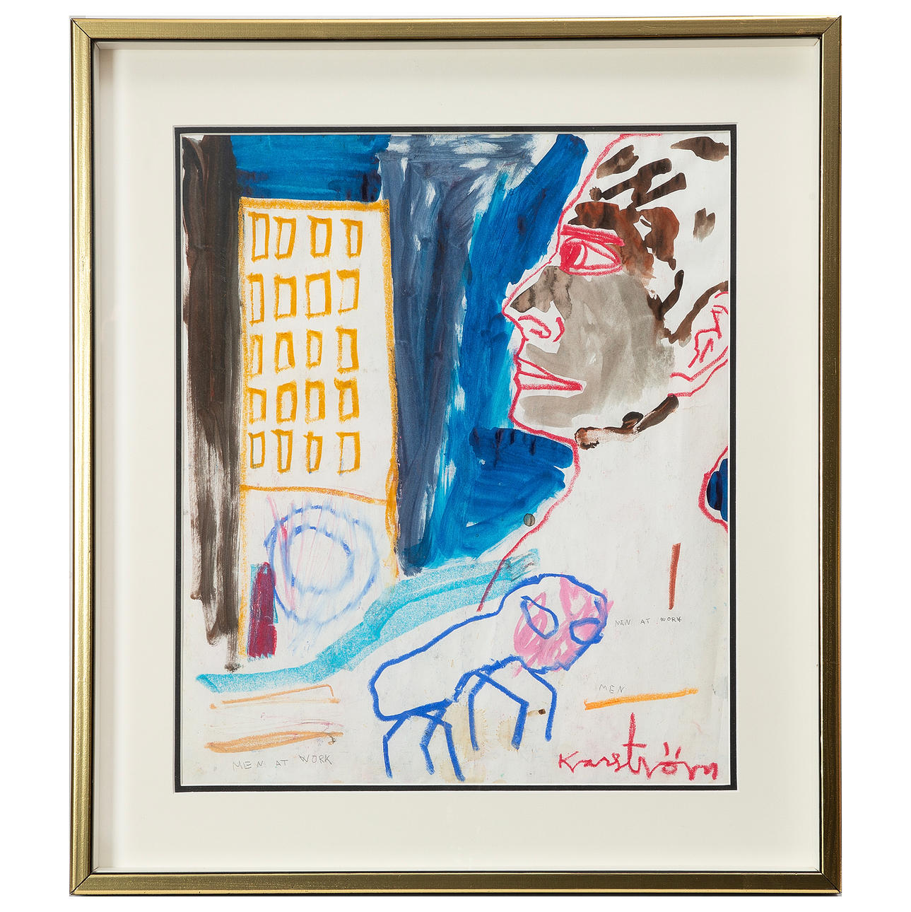 MAURITZ KARSTRÖM. “But at work”.