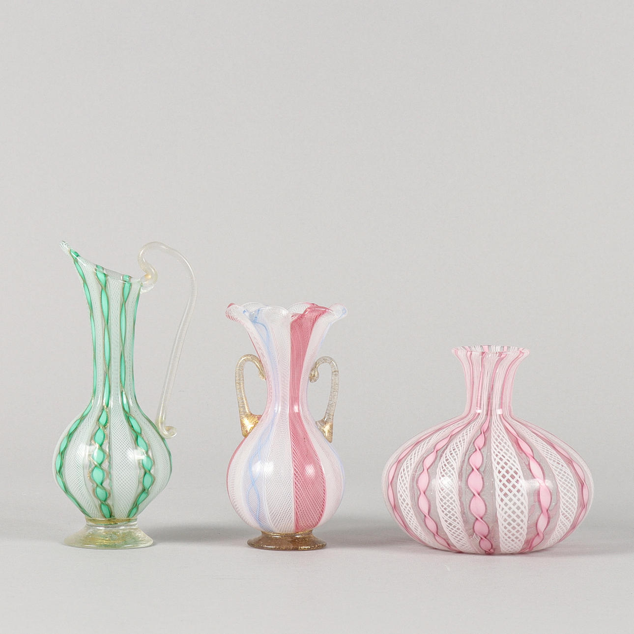 VASES 3 pieces, Murano.