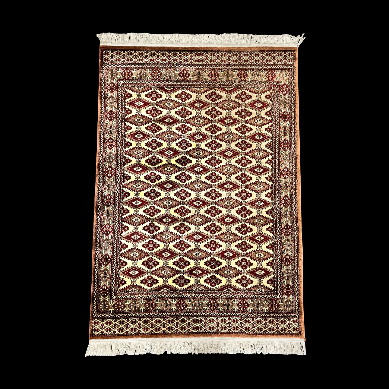 CARPET. Oriental, approx. 140x98 cm, machine-woven.