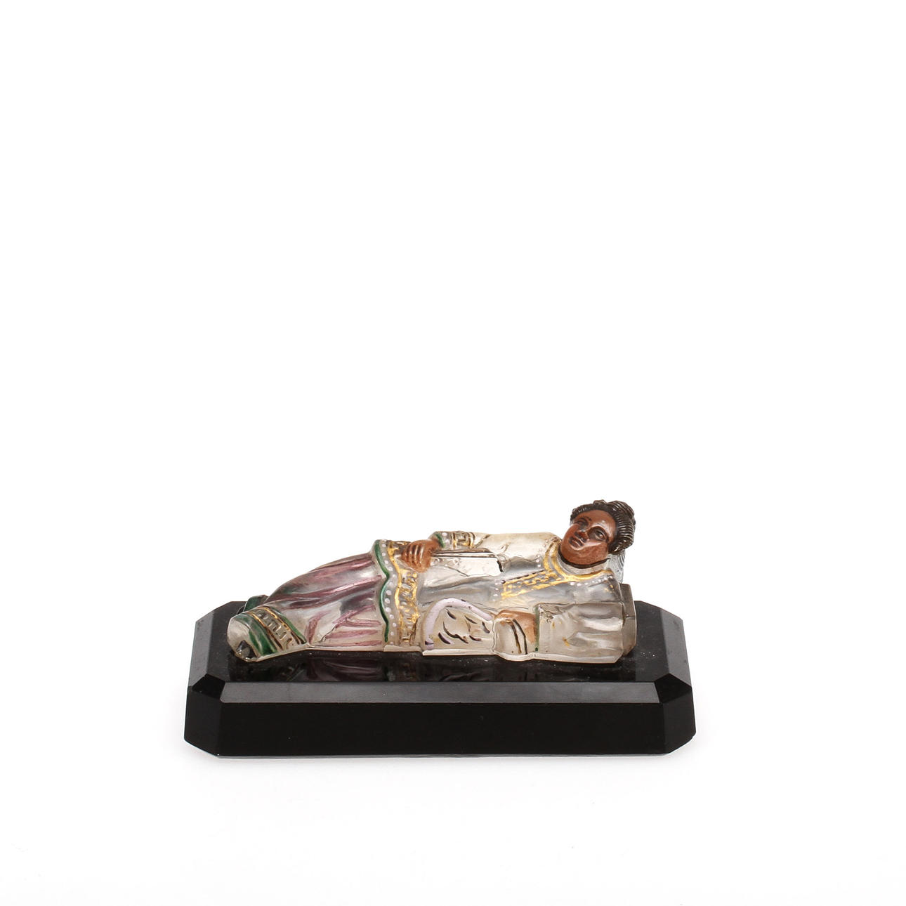 FIGURIN, glas, orientalisk, 1900-tal.