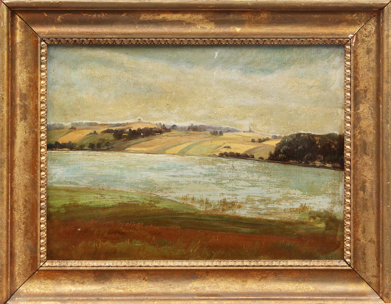 OIDENTIFIERAD KONSTNÄR. OIL, on canvas, faintly signed.