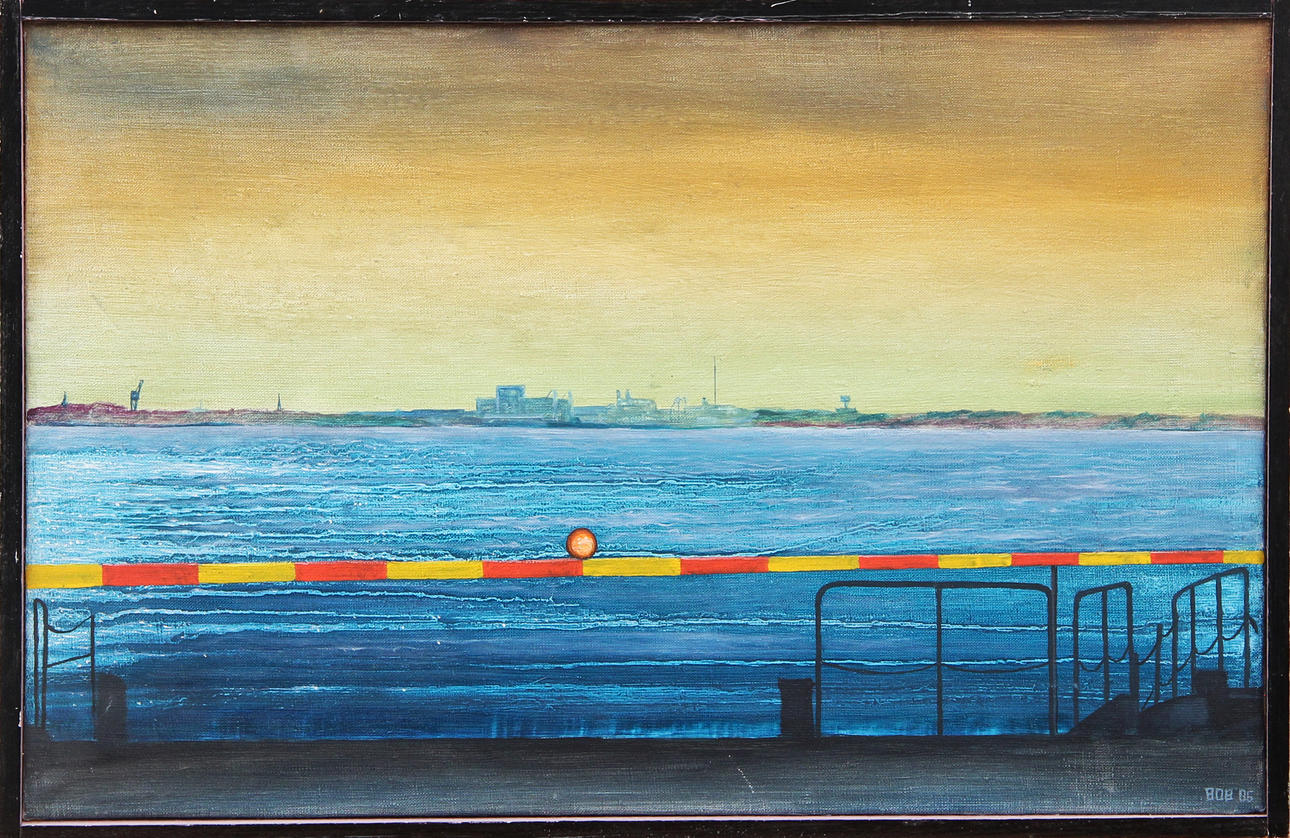 BOB MATSON. OIL, on canvas, signed.