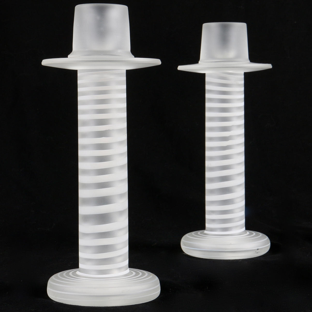 LJUSSTAKAR, glas, Oiva Toikka, Nuutajärvi, signerade.