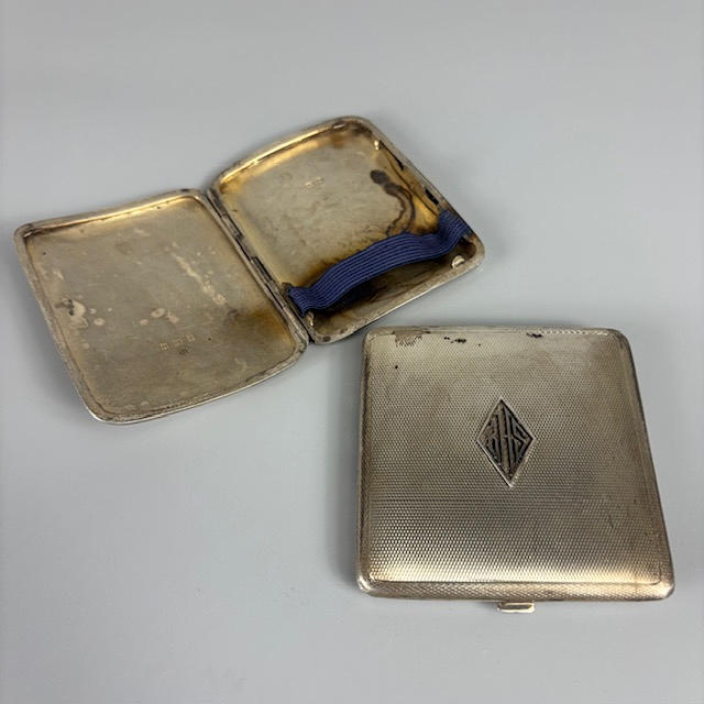 SILVER CIGARETTE CASES.