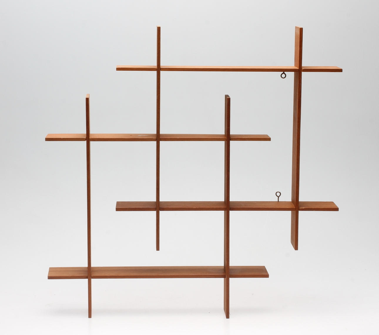 VÄGGHYLLA, teak, 1900-talets andra hälft.
