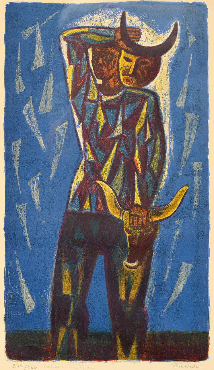 NILS WEDEL. “Pantomime figure”.