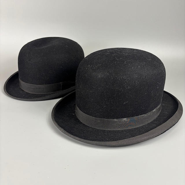 VINTAGE BOWLER HATS.