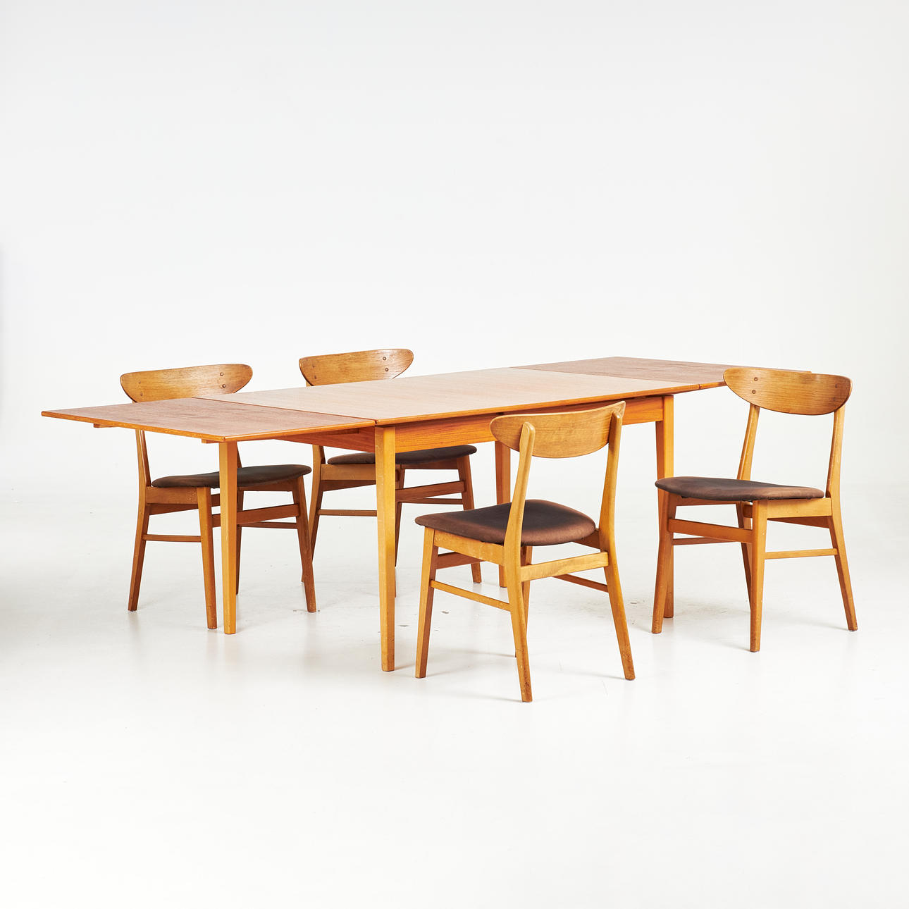 MATGRUPP, table and 4 suns, model “Monaco”, for IKEA, 1960s.