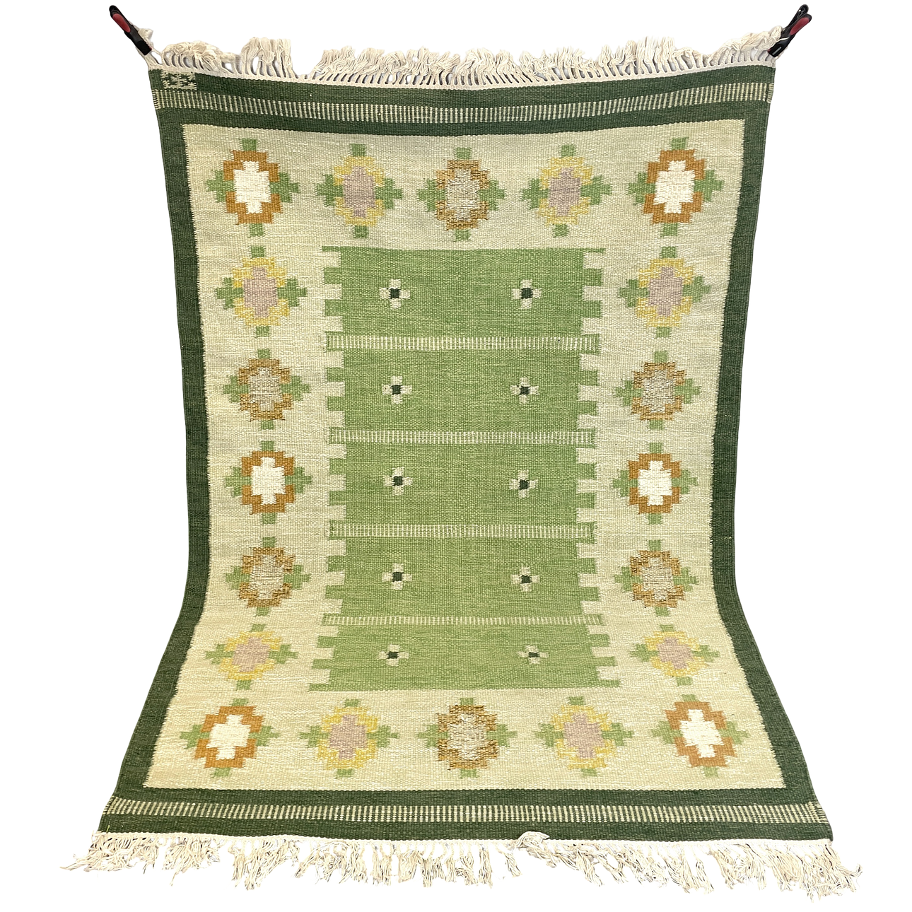 ELSA EKHOLM. Rug, röllakan, monogram signed EE.