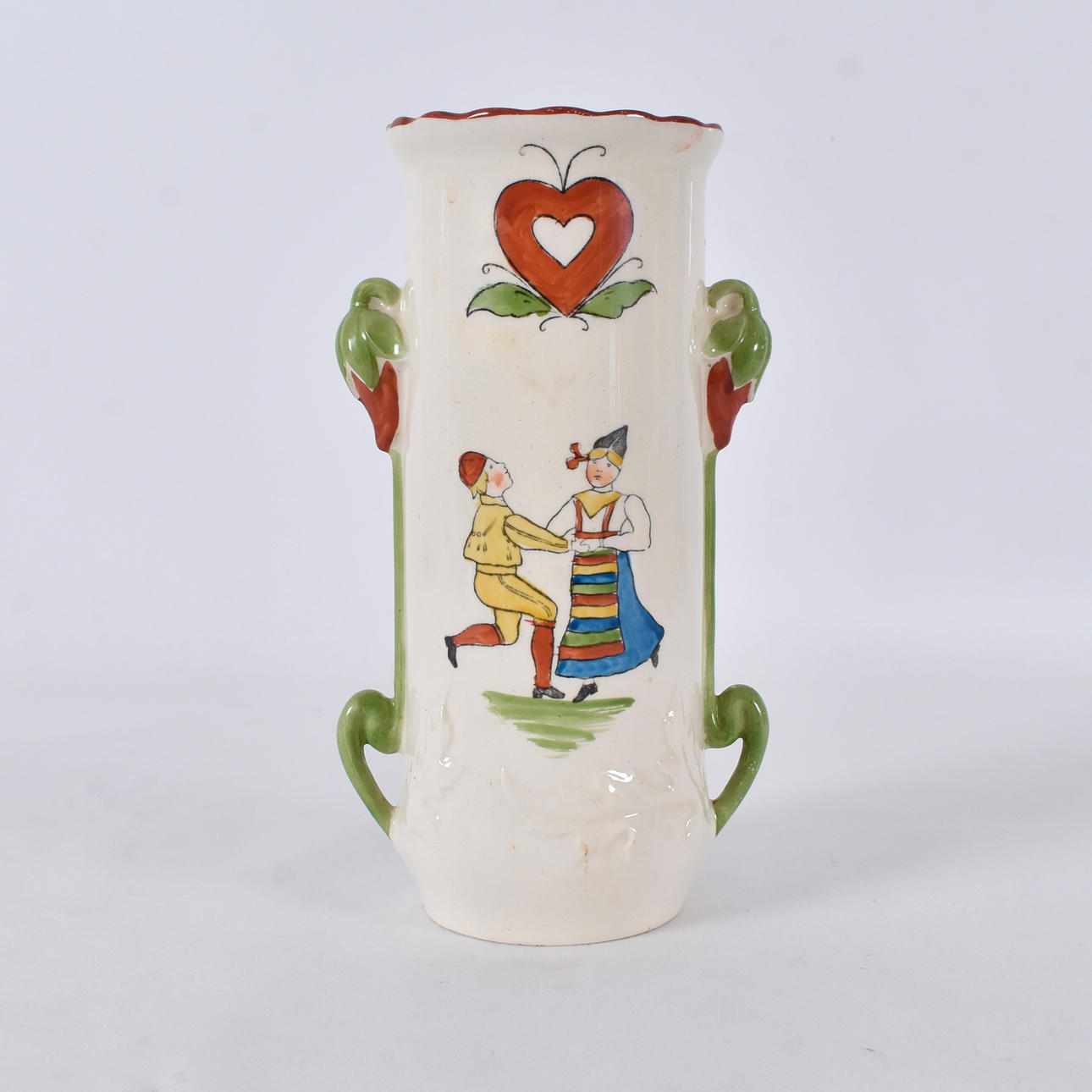 A fine ware vase, “Daldansen”, Rörstrand.