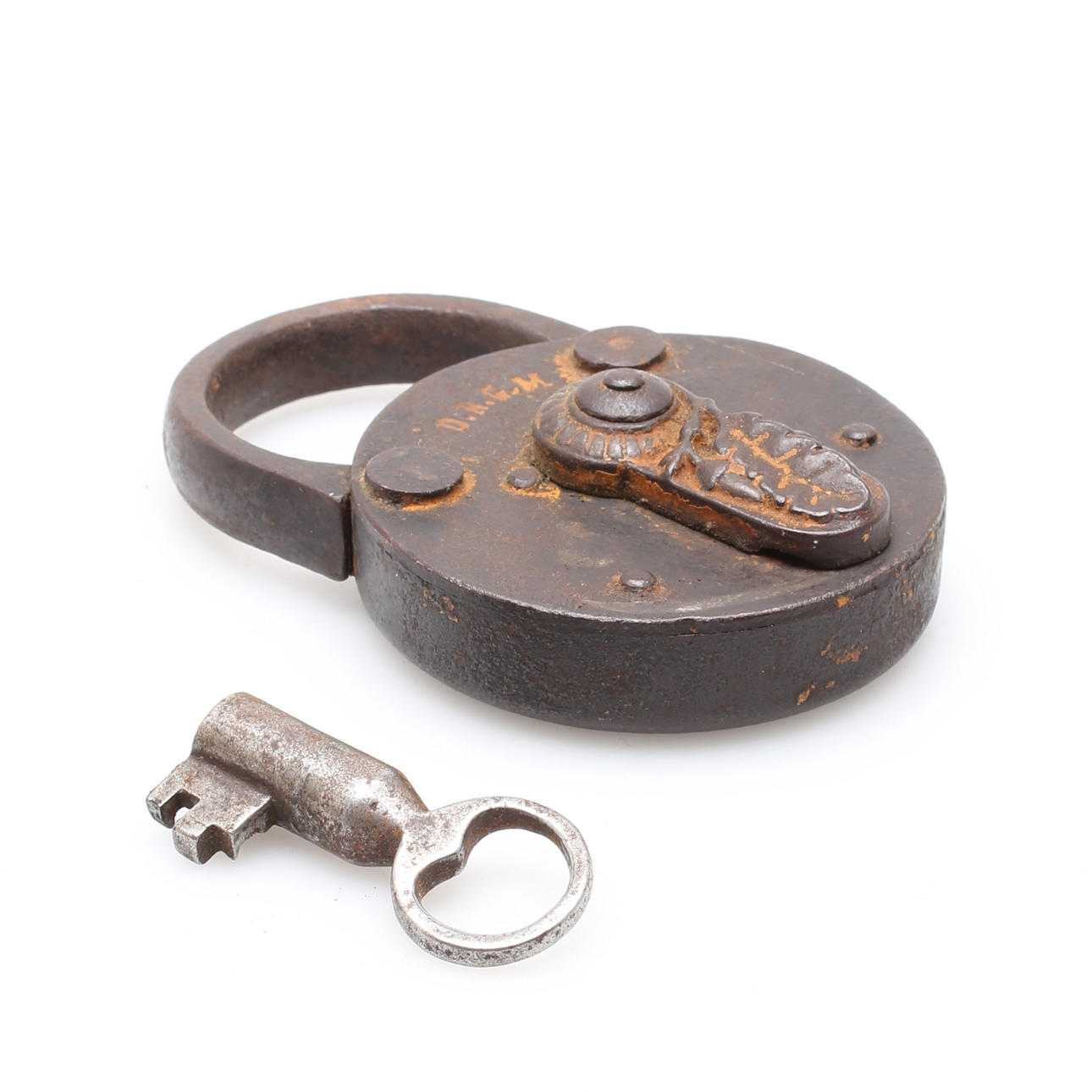 HÄNGLÅS, D R G M, Tyskland omkring 1900.