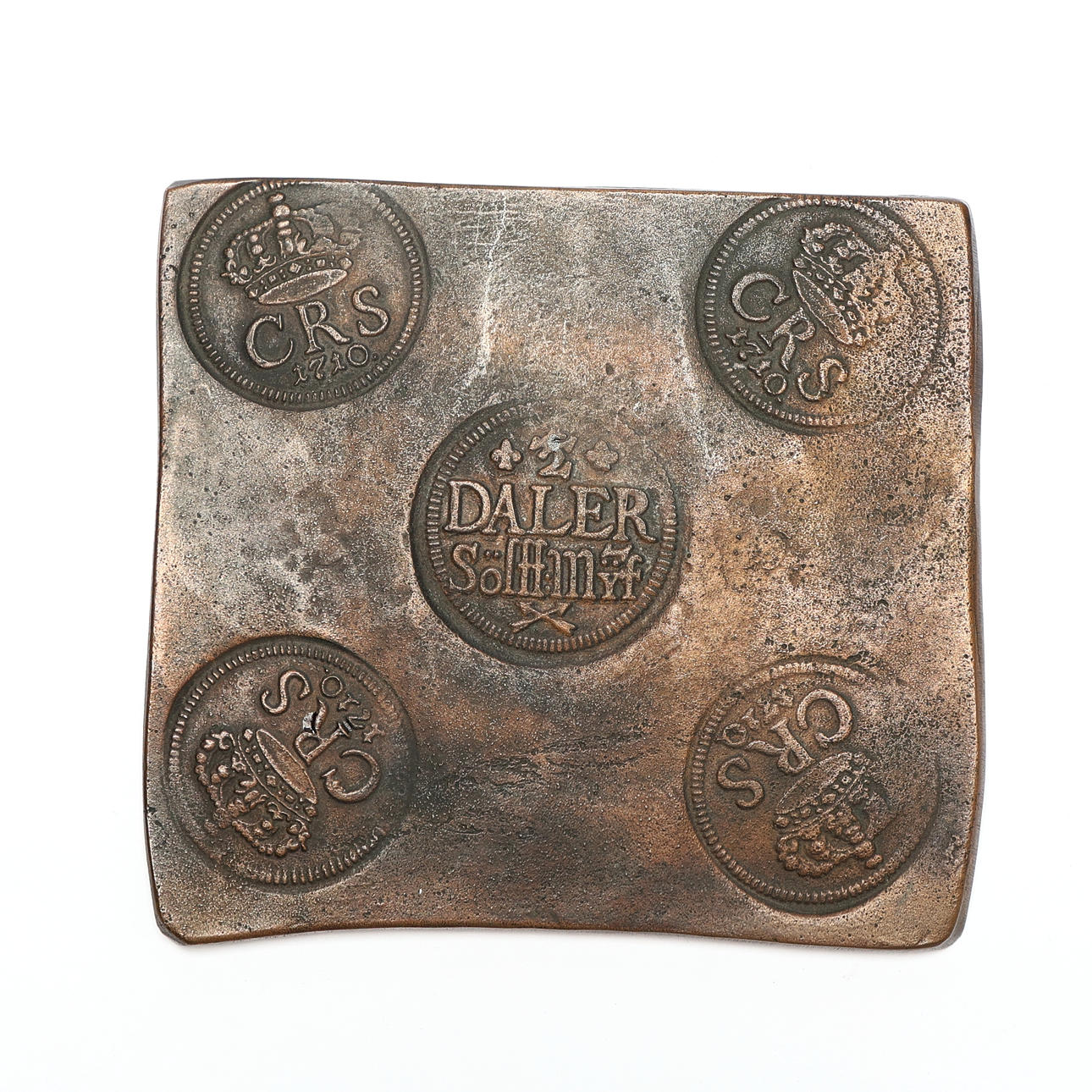 MYNT, metall, kopia efter 2 Daler Silvermynt 1710.