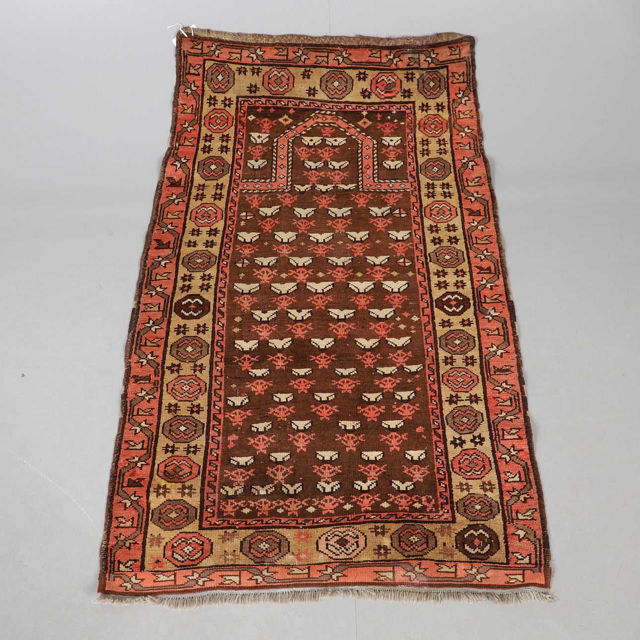 KARABAGH PRAYER RUG.
