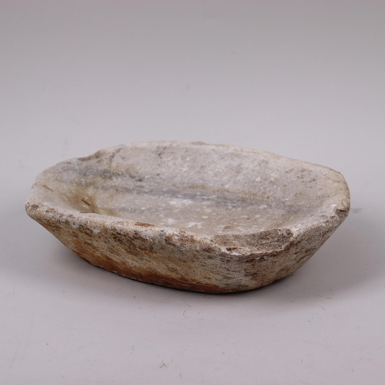 BOWL PLATE, stone.