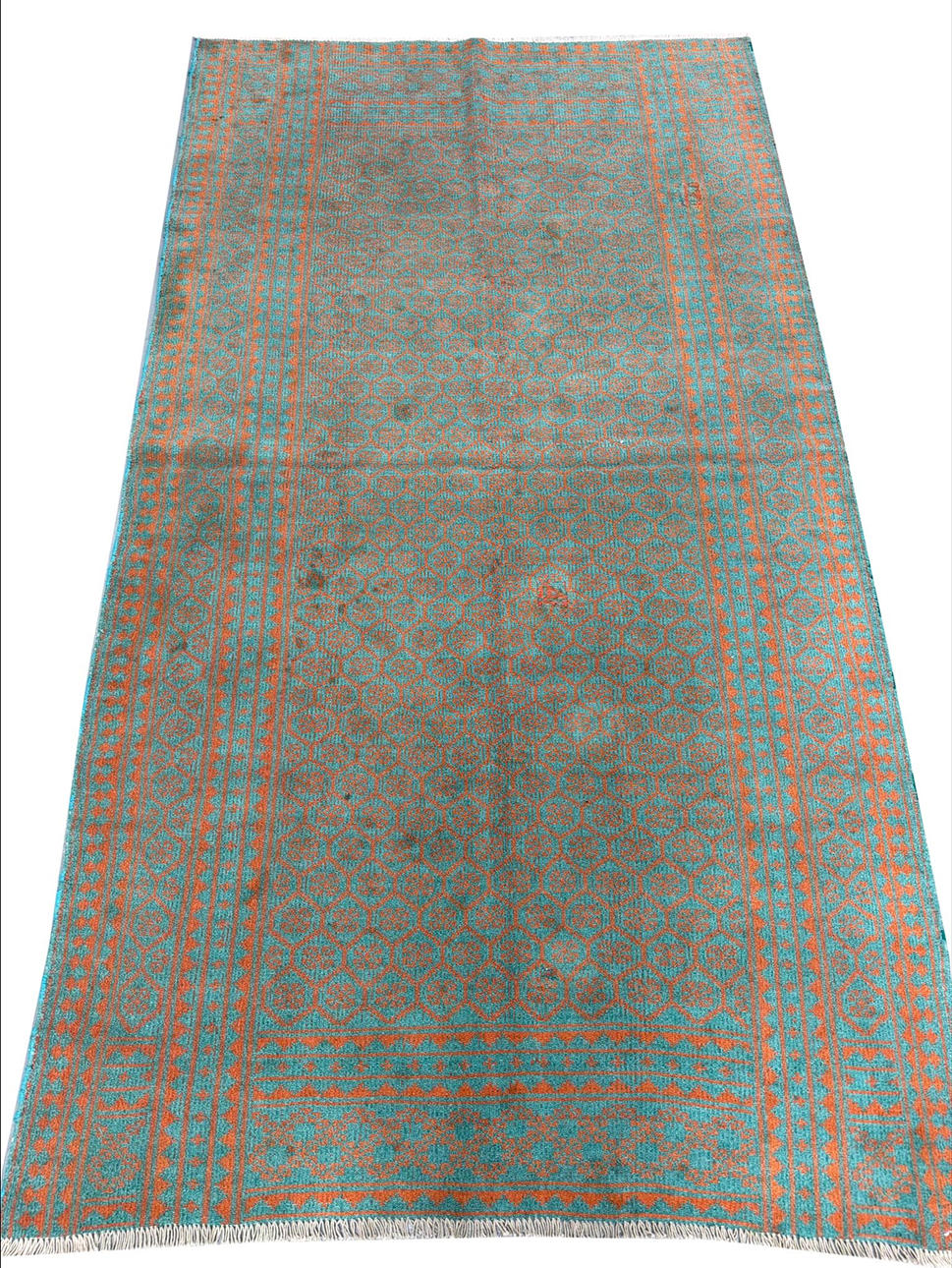 ANTIK PERSISK BOMULL YAZD KILIM. Mattor & Textil - Mattor - Auctionet
