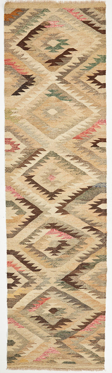 KELIM. Gallery model, wool, contemporary, approx. 294x79 cm.