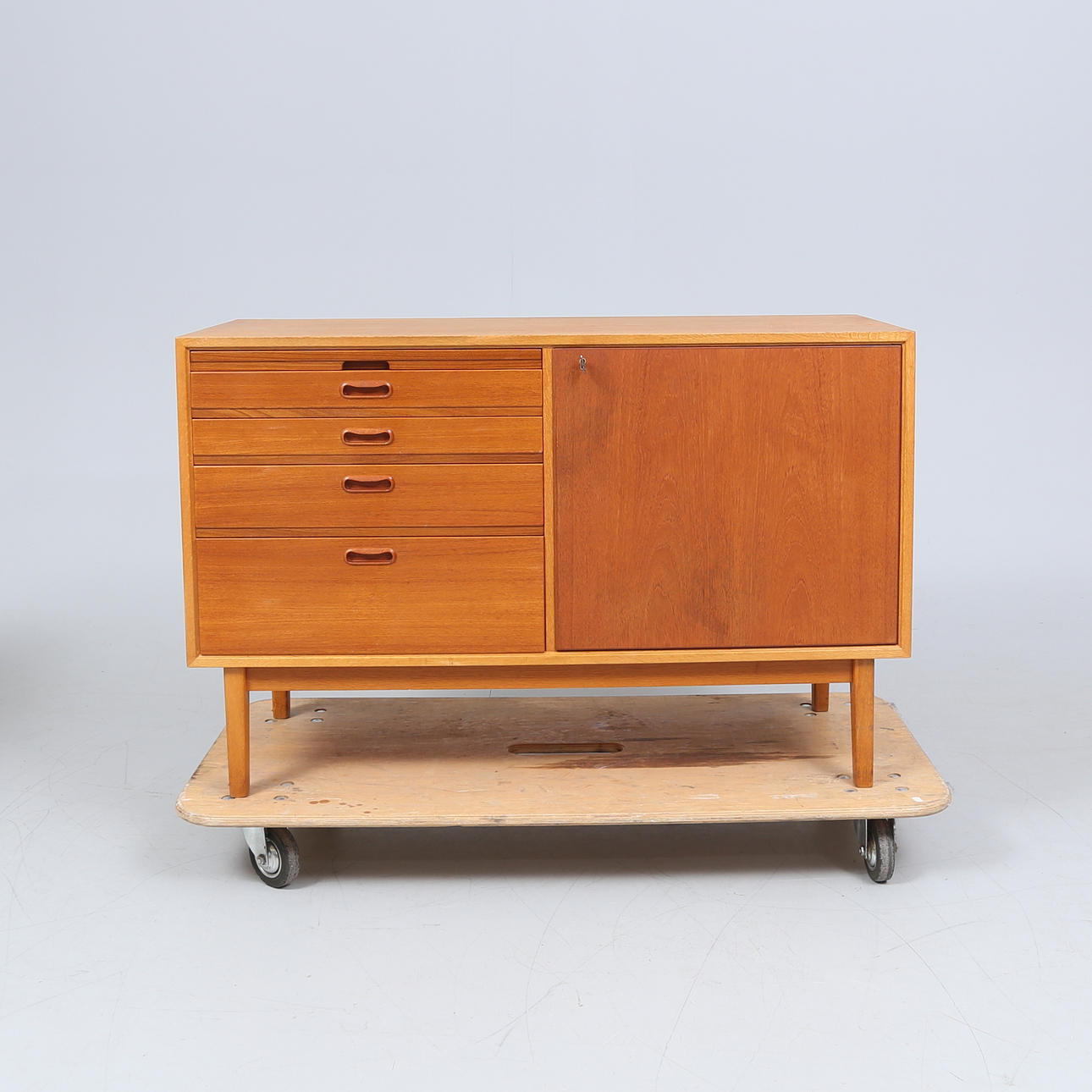 A 1950s/60s teak sideboard.