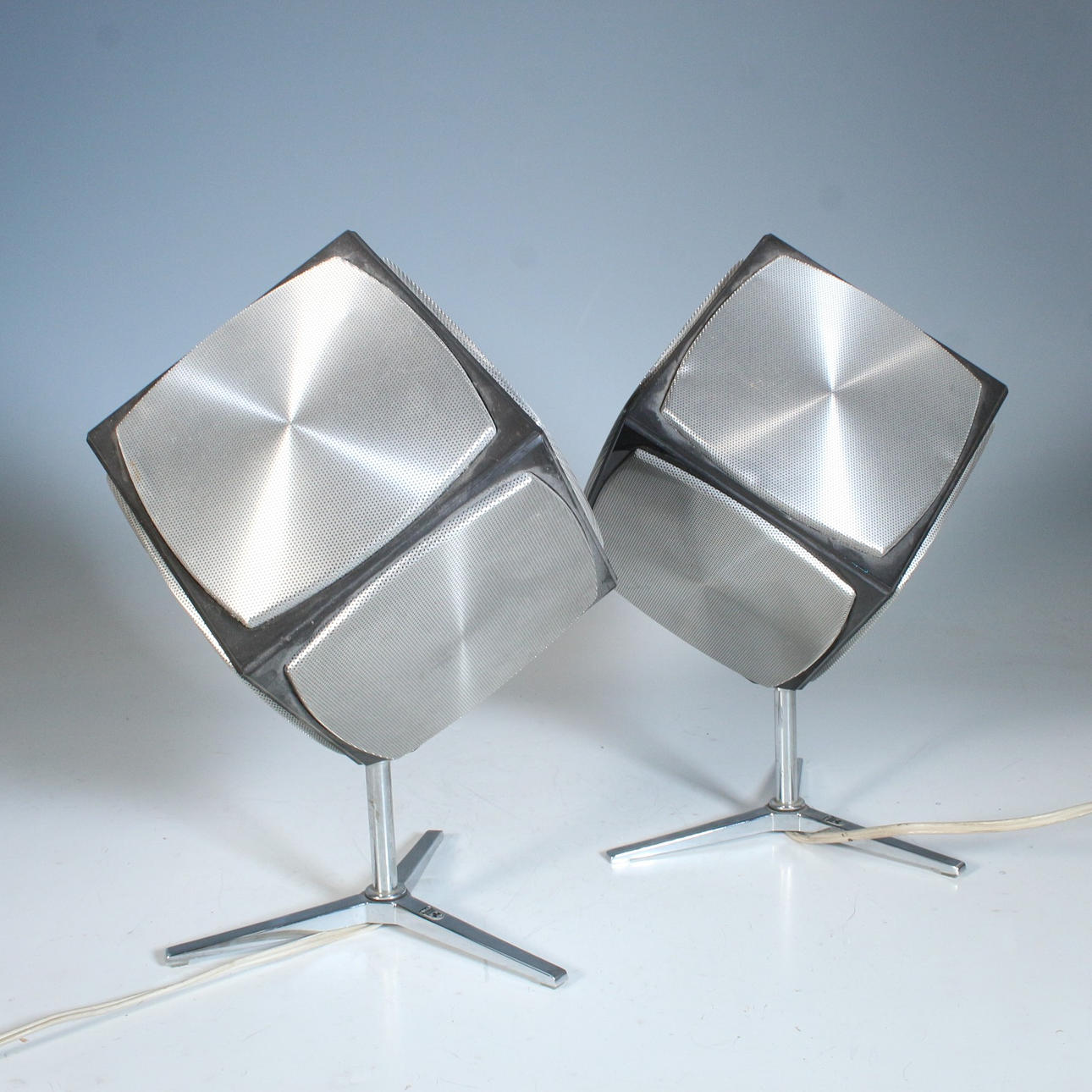 pair of Grundig speakers, Audiorama 700, 1970s, Germany 