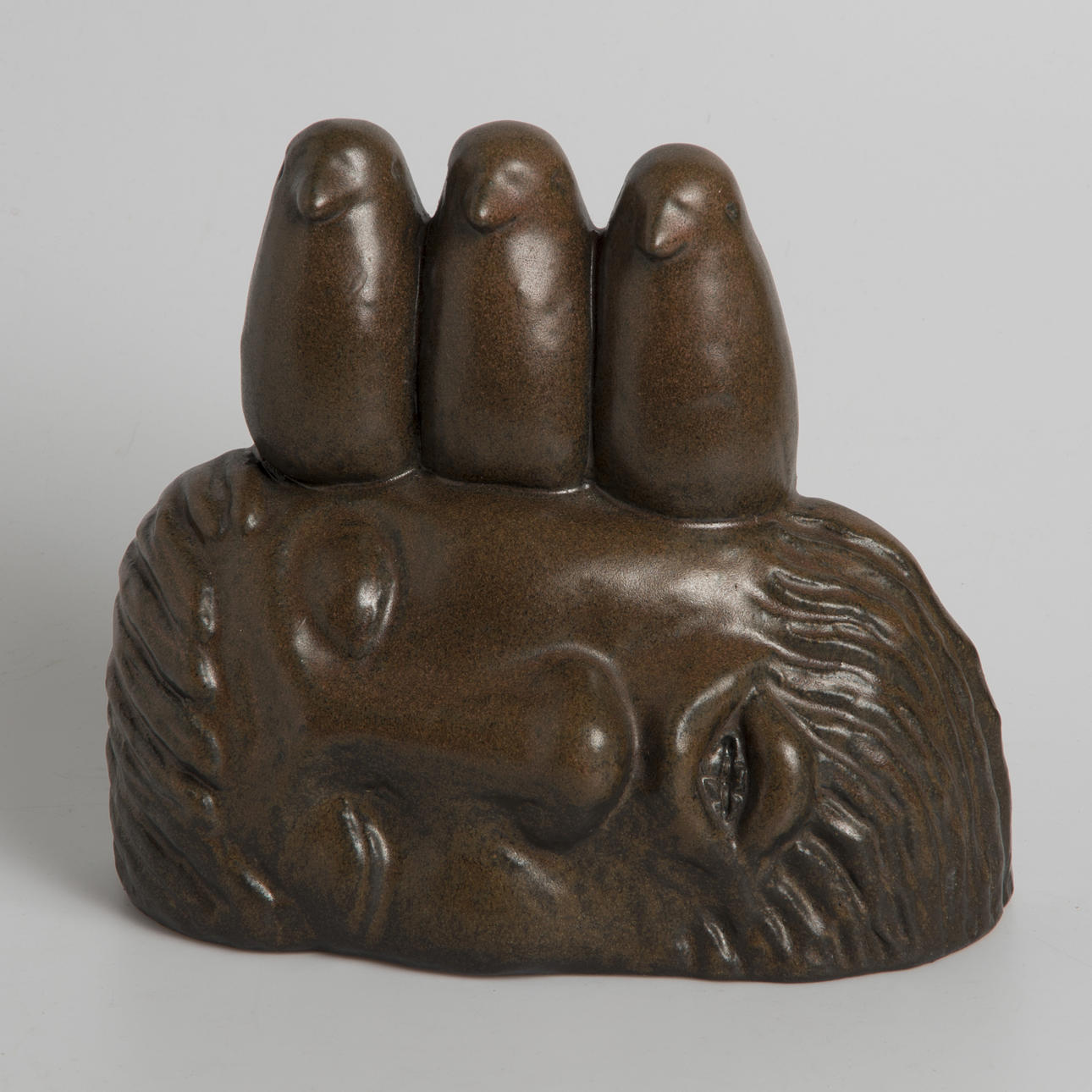 SKULPTUR, stengods, Åke Holm, Höganäs.