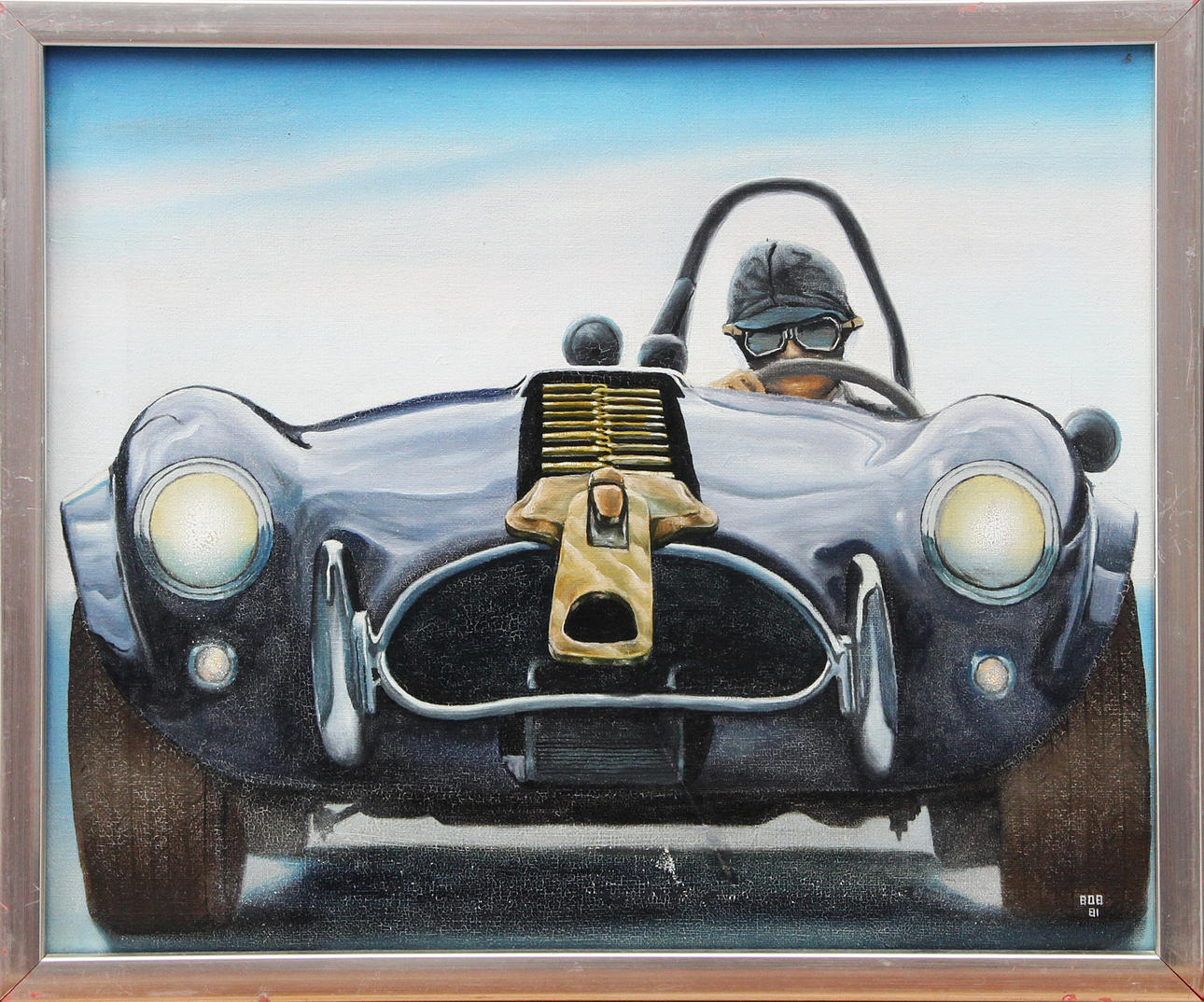 BOB MATSON. OIL, on canvas, signed.