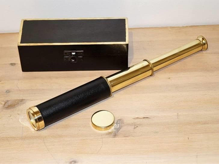 TELESCOPIC BINOCULARS.