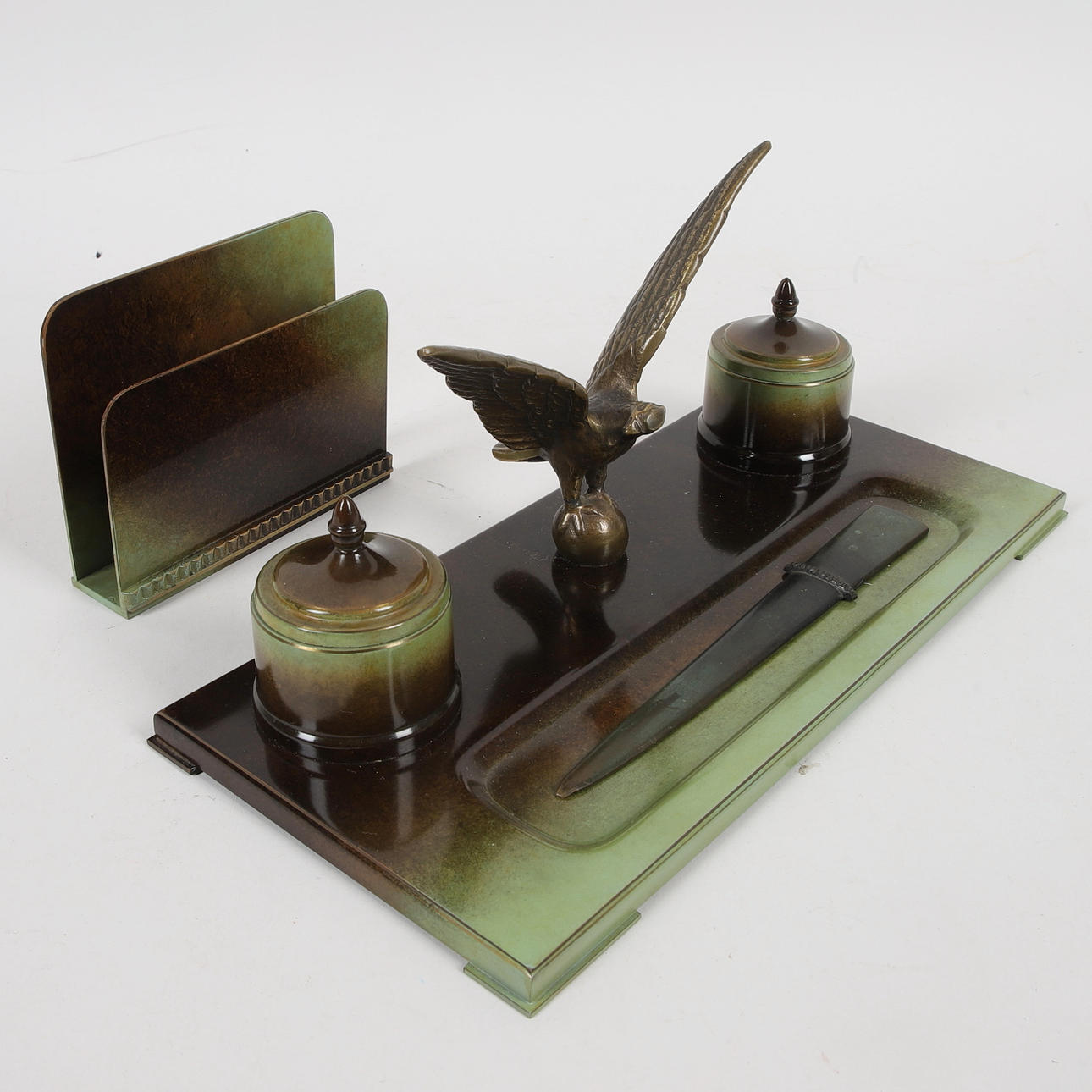 DESK ESSAY, YSTAD BRONZE.