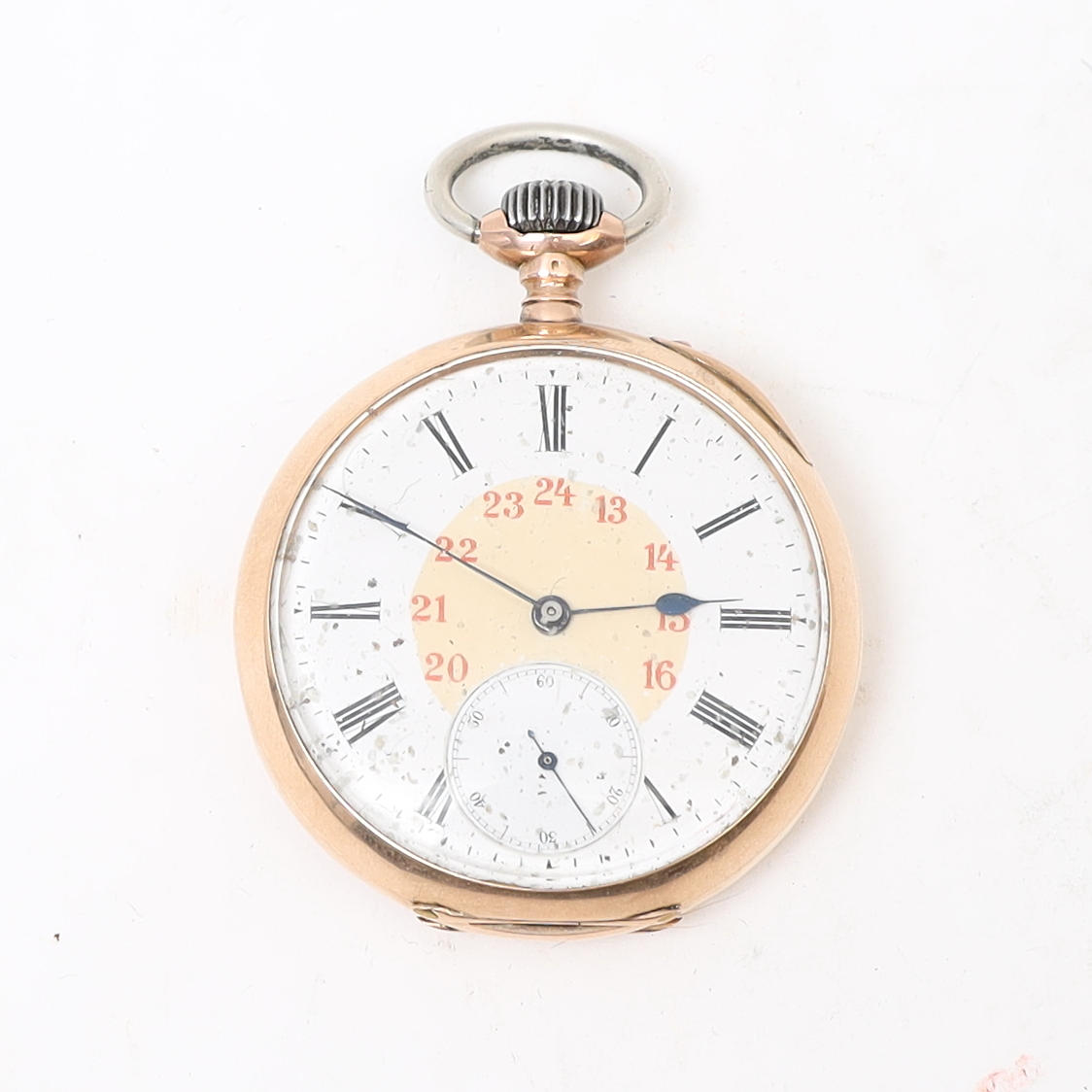 POCKET WATCH, 14k Gold.