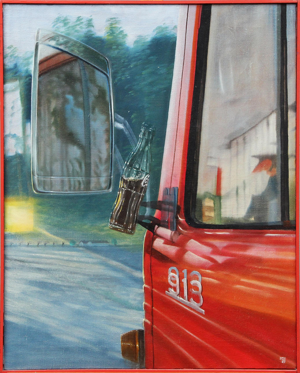 BOB MATSON. OIL, on canvas, signed.