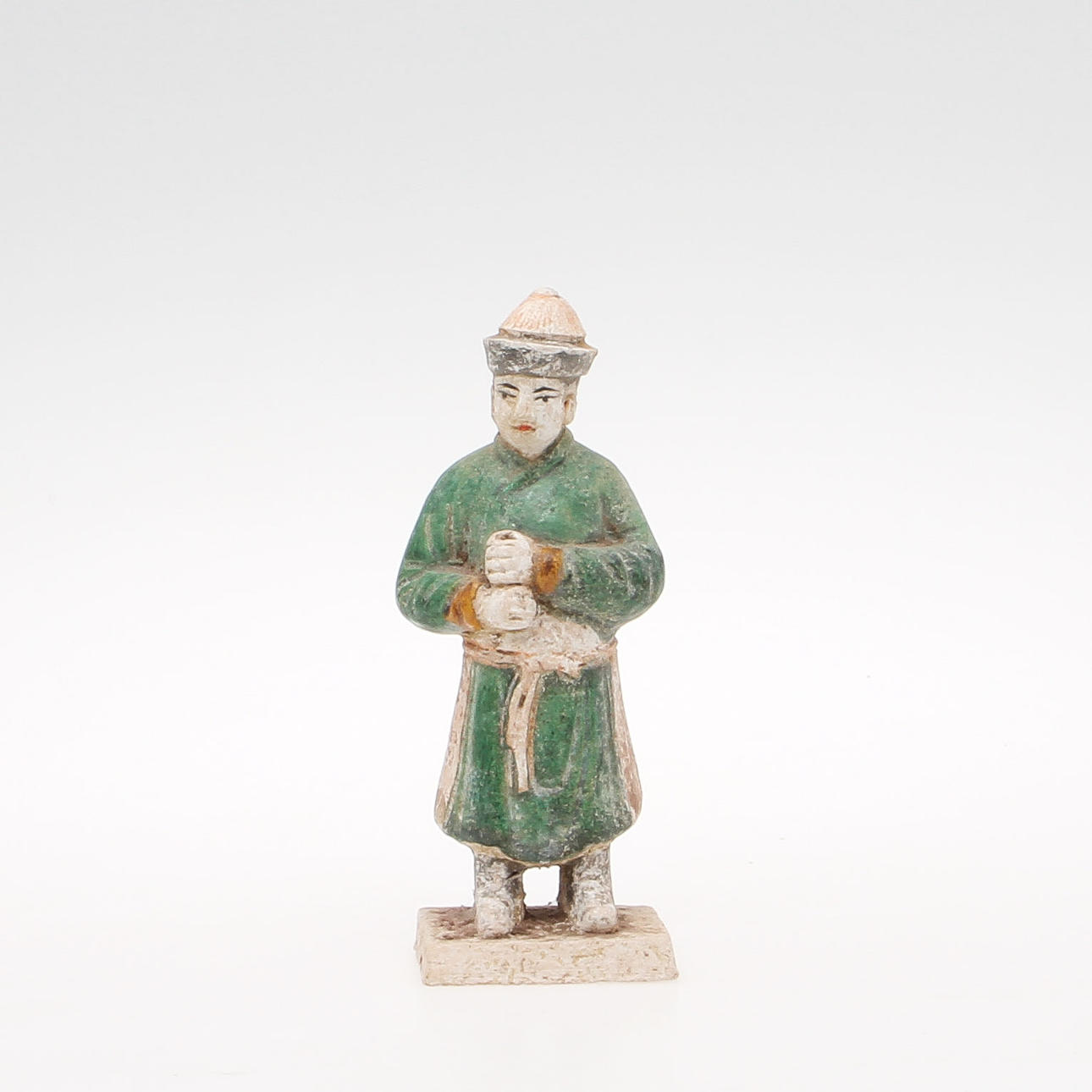 FIGUR, lergods, Kina, sannolikt Ming.