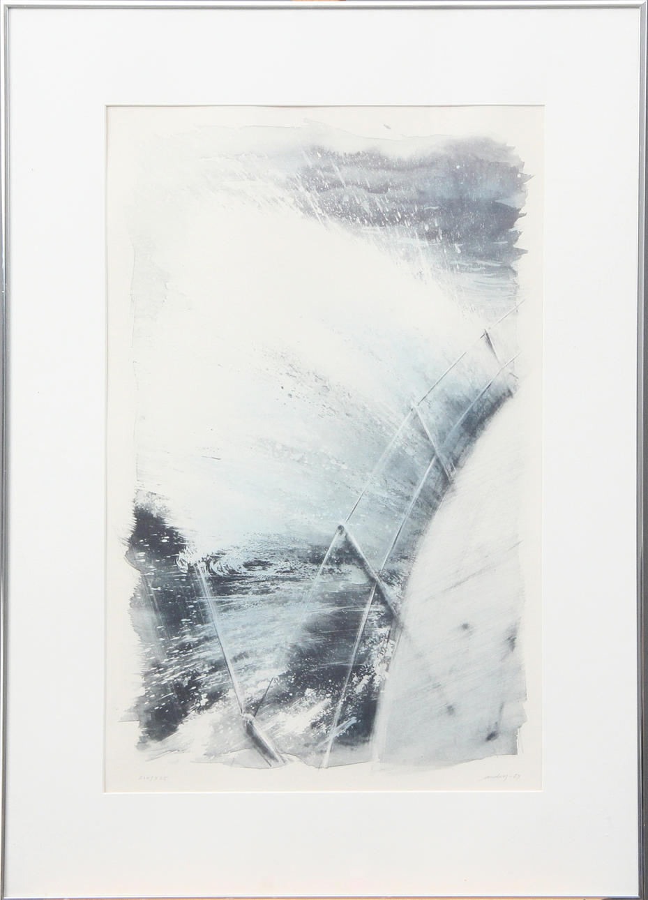 OIDENTIFIERAD KONSTNÄR. LITO, signed, modern.