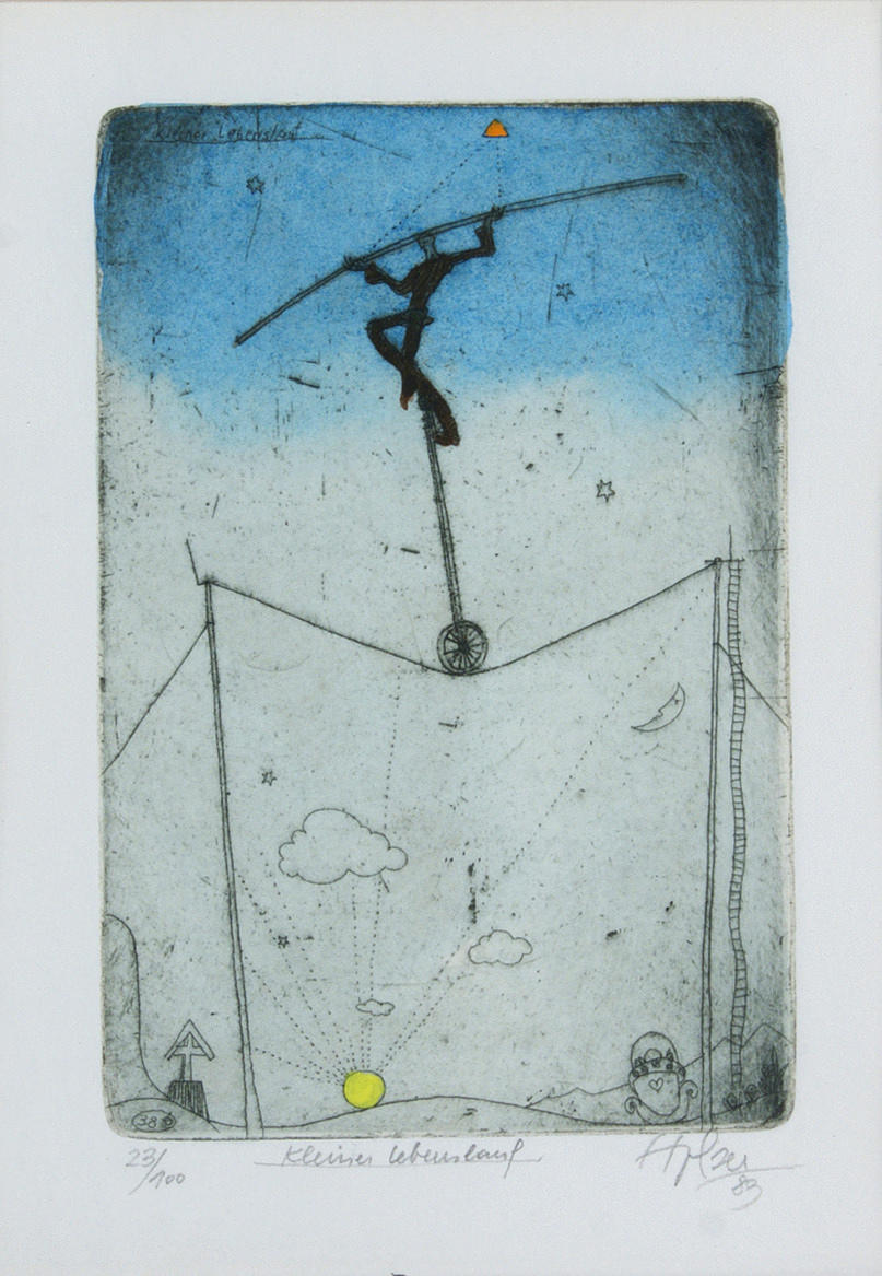 ADI HOLZER. "Kleiner Lebenslauf".