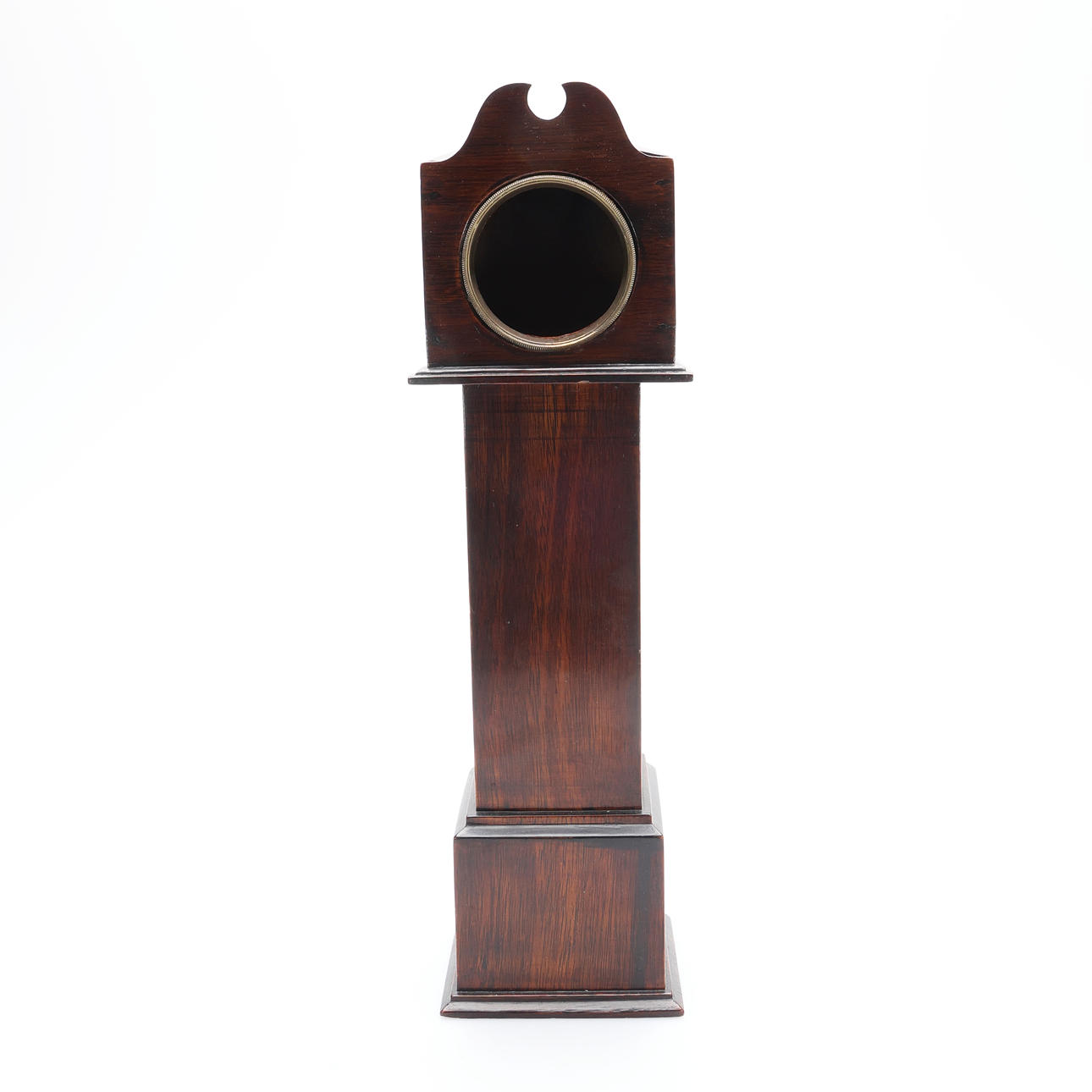 MAHOGANY POCKET WATCH HOLDER STAND.