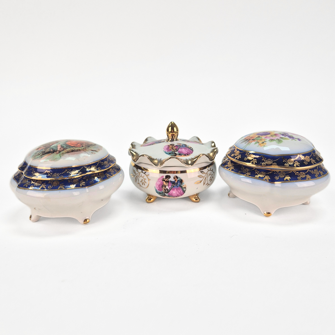 ASKAR 3st, porcelain, rococo style, Germany.