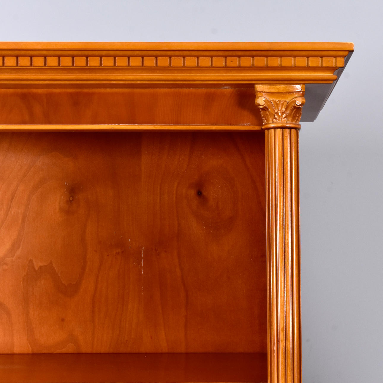 A 20th century mahogany bookcase.