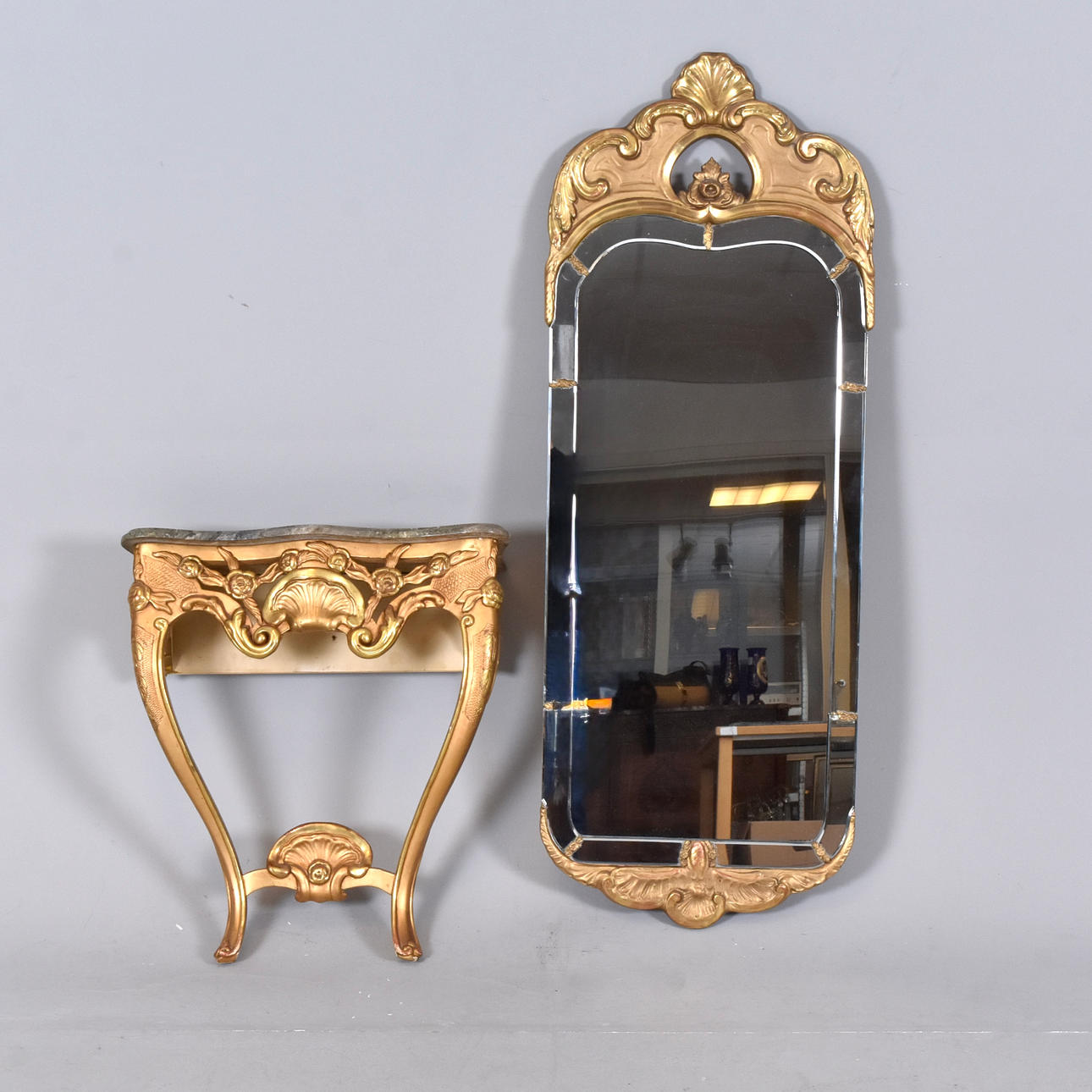 MIRROR WITH BRACKET NEO-ROCOCO.