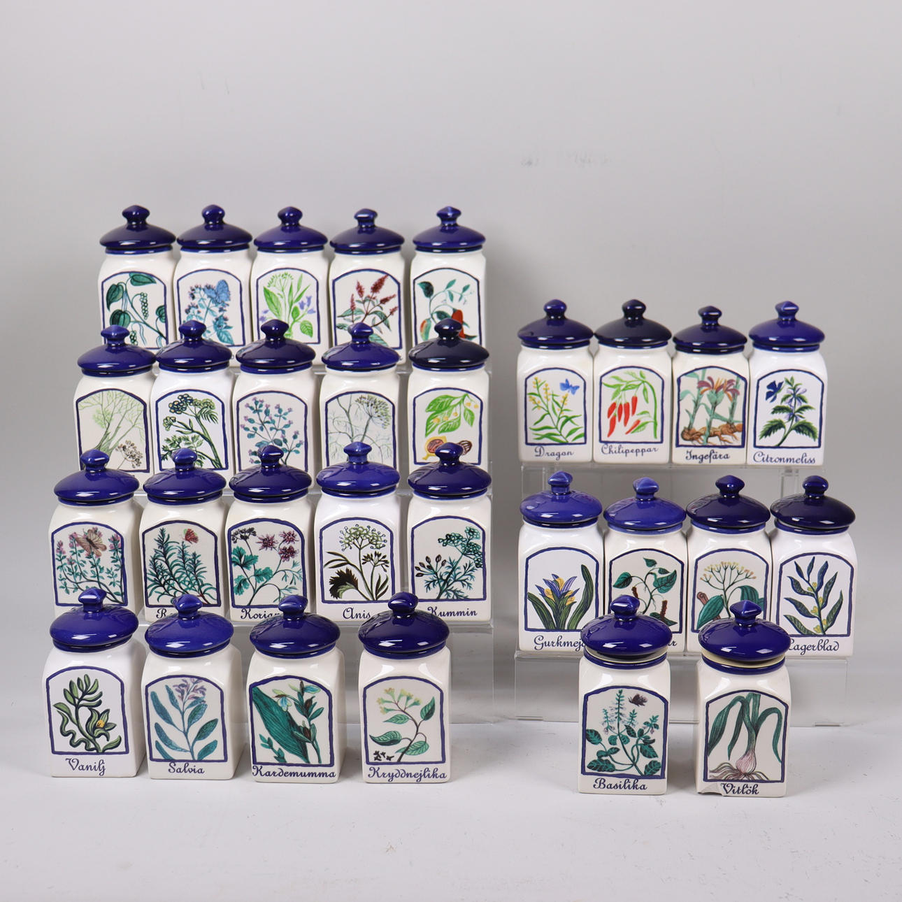 SPICE JARS. Krögarhuset, 29 pcs.